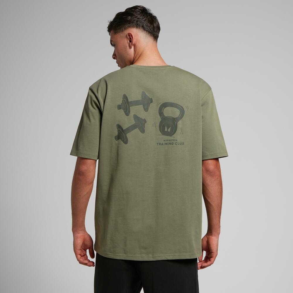 MP Men's Tempo Graphic Oversized T-Shirt - Olive Green Cover