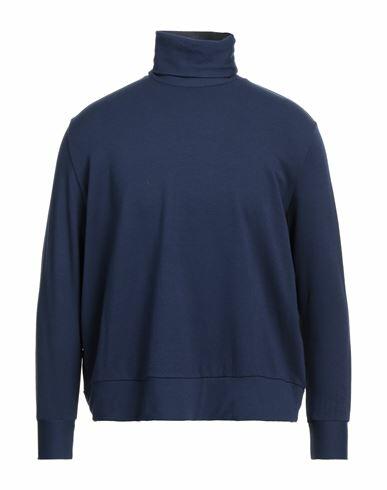 Majestic Filatures Man Sweatshirt Midnight blue Viscose, Elastane Cover