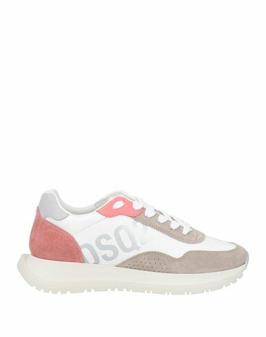 Dsquared2 Woman Sneakers White Calfskin Cover