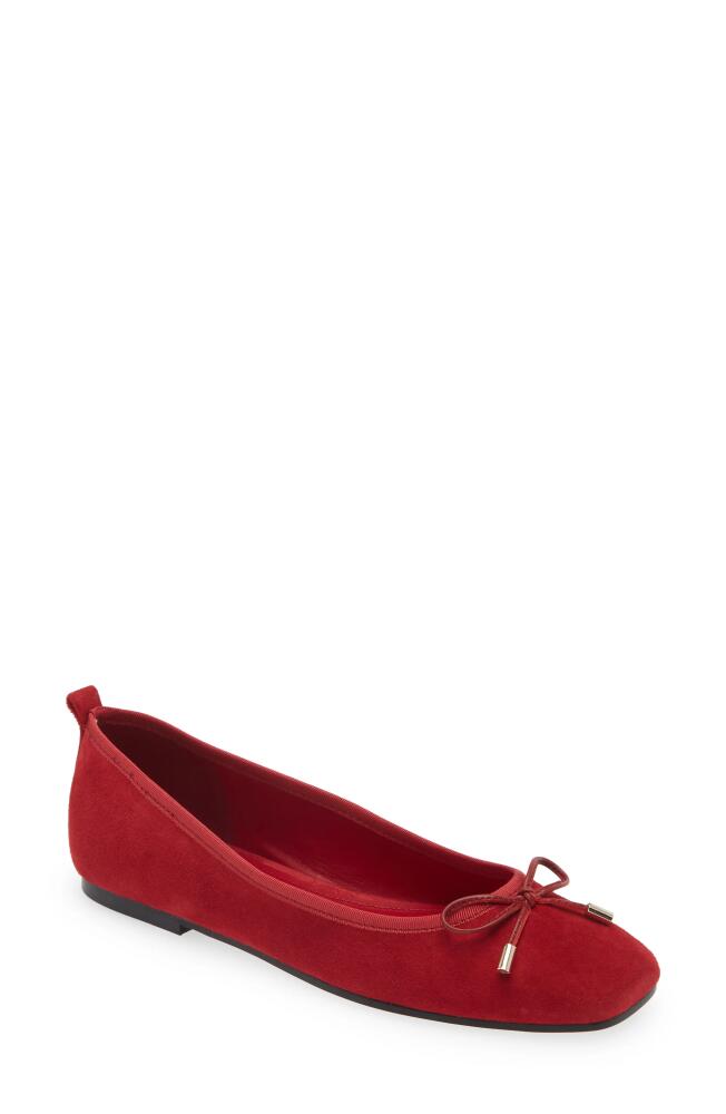 Marc Fisher LTD Ubet Ballet Flat in Medium Red Cover