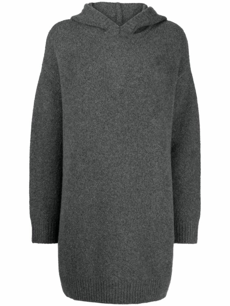 Lisa Yang Louise cashmere hooded ress - Grey Cover