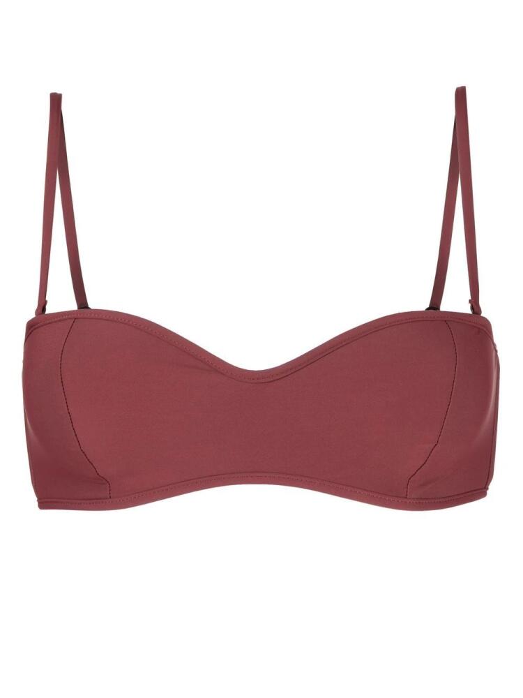 BONDI BORN Clara bikini top - Red Cover