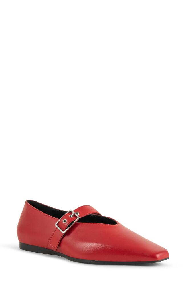 Vagabond Shoemakers Wioletta Mary Jane Flat in Bright Red Cover