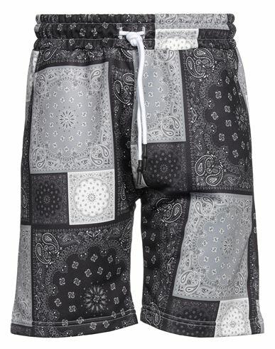 Takeshy Kurosawa Man Shorts & Bermuda Shorts Black Polyester Cover