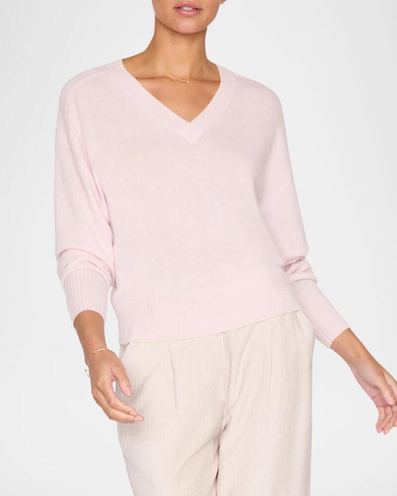 Brochu Walker Leia Cashmere V-Neck Sweater Cover