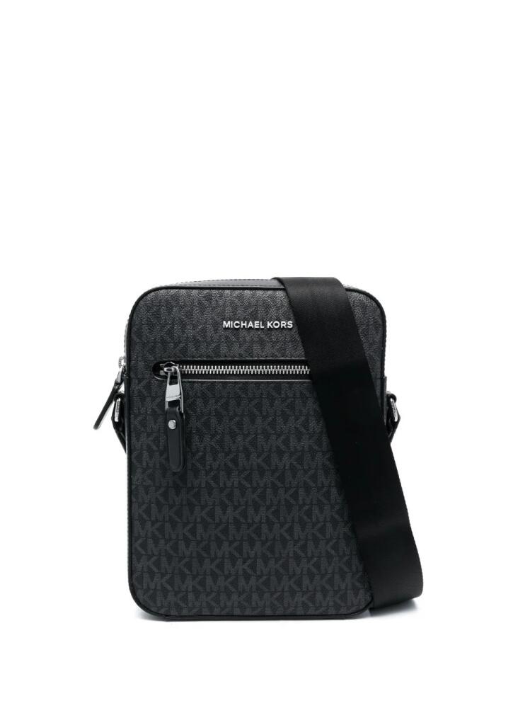 Michael Kors Varick logo messenger bag - Black Cover