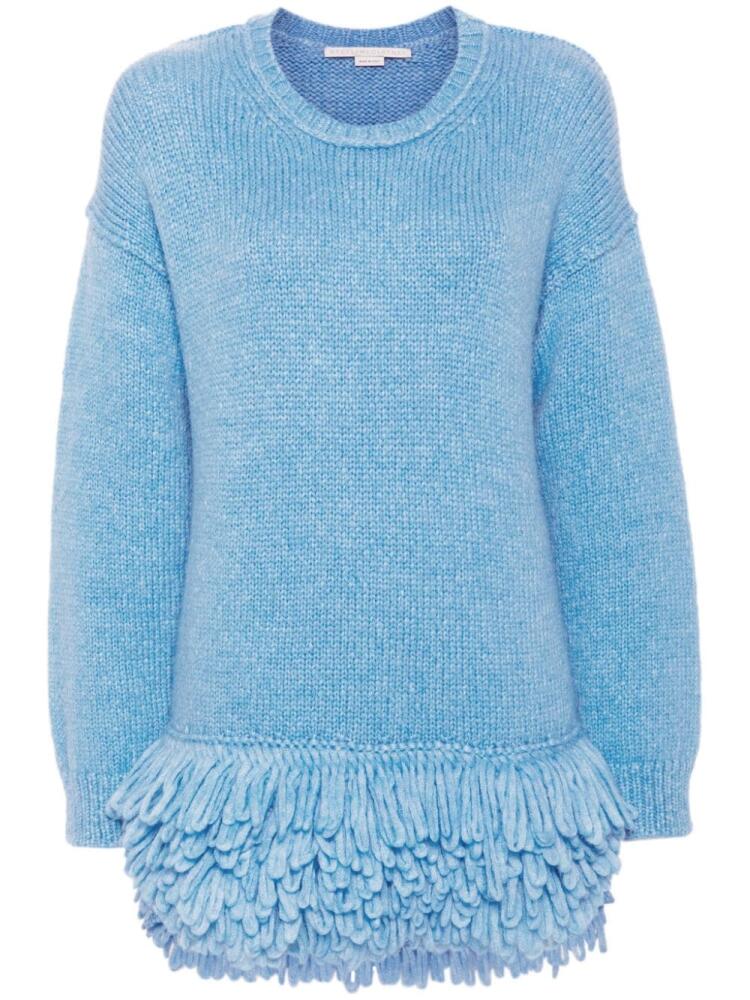 Stella McCartney fringed sweater - Blue Cover