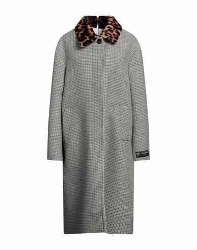 N°21 Woman Coat Grey Virgin Wool Cover