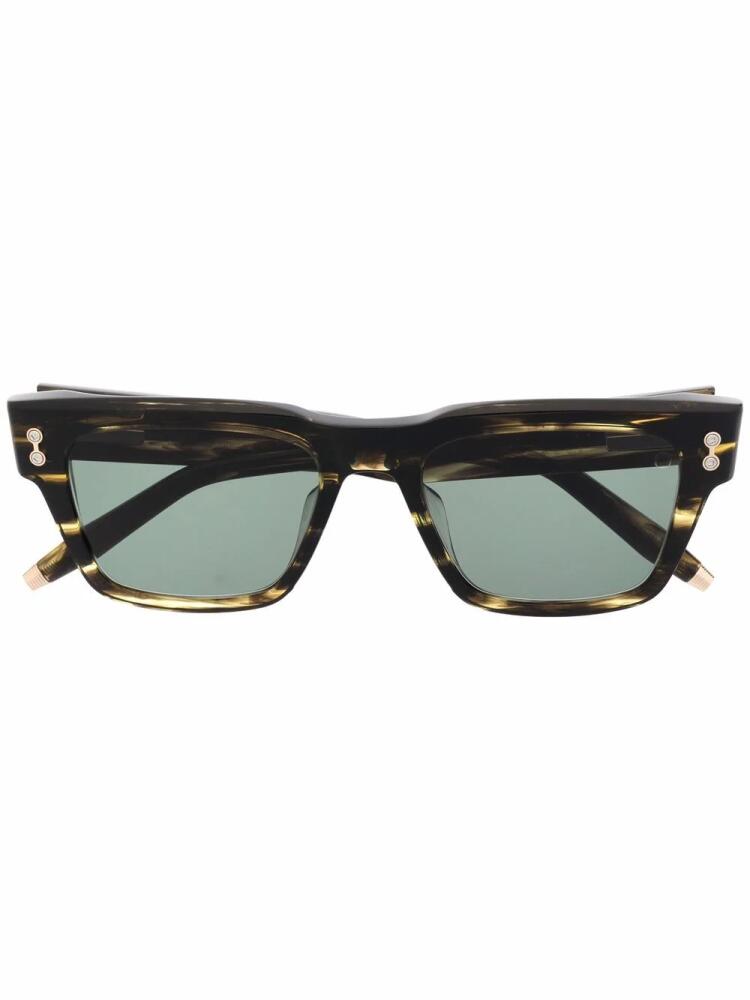 Akoni Columba tortoiseshell-print sunglasses - Brown Cover