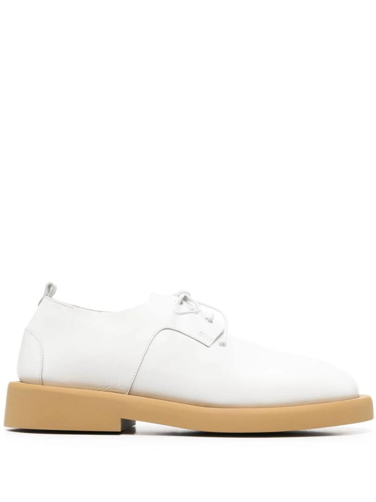 Marsèll lace-up leather derby shoes - White Cover