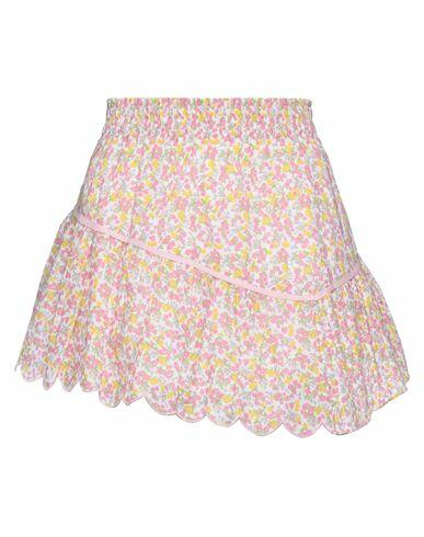 Loveshackfancy Woman Mini skirt Light pink Cotton Cover