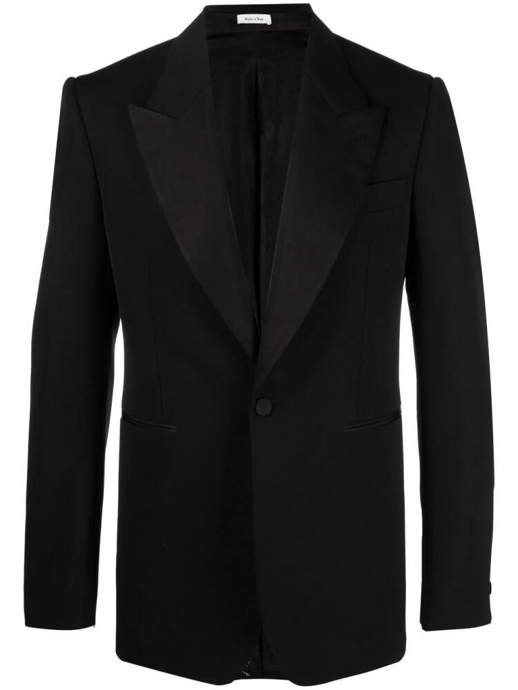 Alexander McQueen tailored single-breasted suit jacket - Black Cover