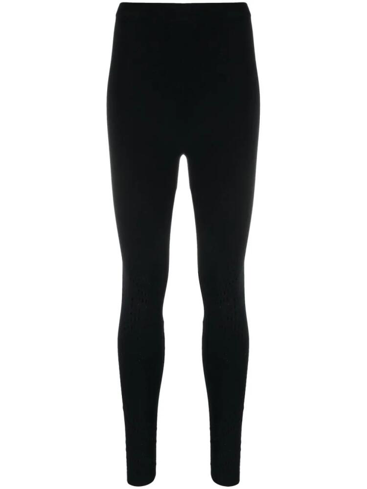 Zadig&Voltaire perforated high-waist leggings - Black Cover