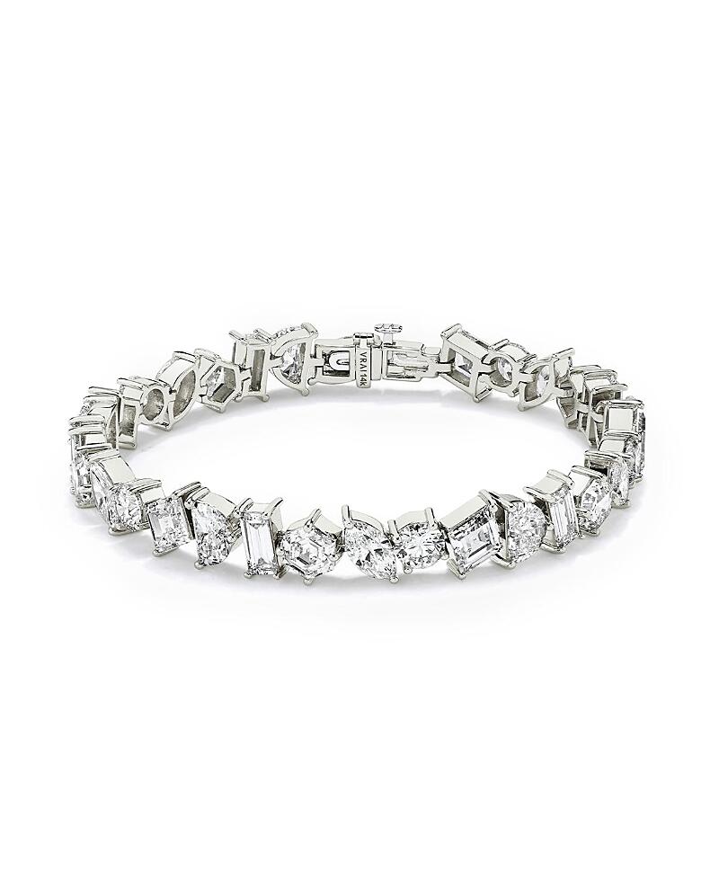 Vrai Illuminate Bracelet in 14K White Gold, 19.0ctw Mixed Shaped Lab Grown Diamonds Cover