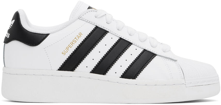 adidas Originals Black & White Superstar XLG Sneakers Cover