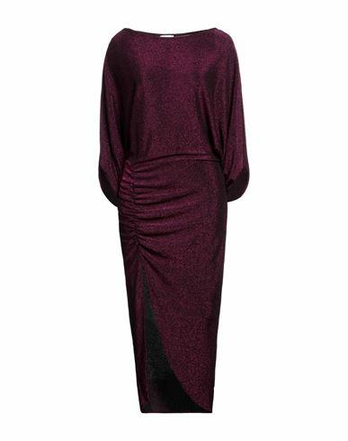 Berna Woman Midi dress Garnet Nylon, Metal, Elastic fibres Cover