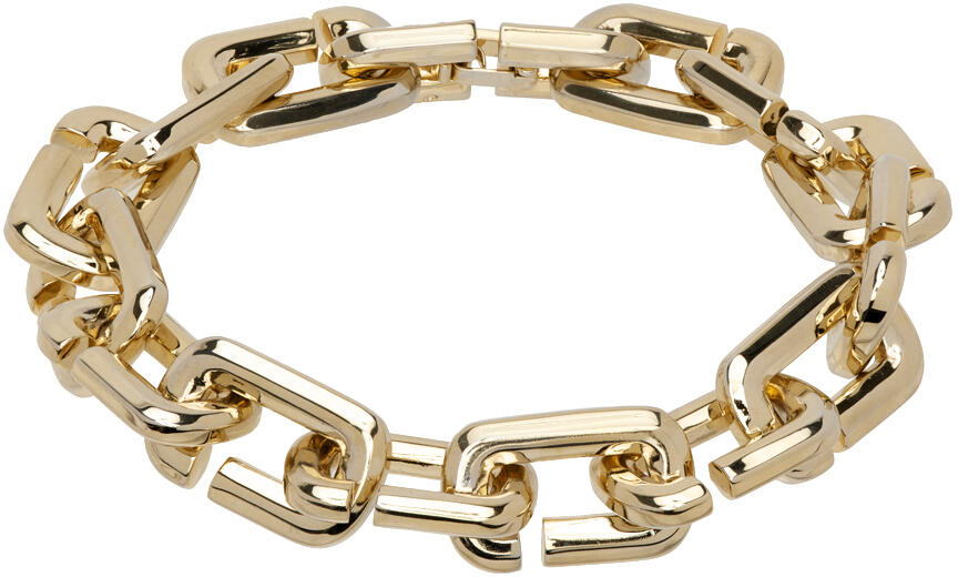 Marc Jacobs Gold 'The J Marc Chain Link' Bracelet Cover