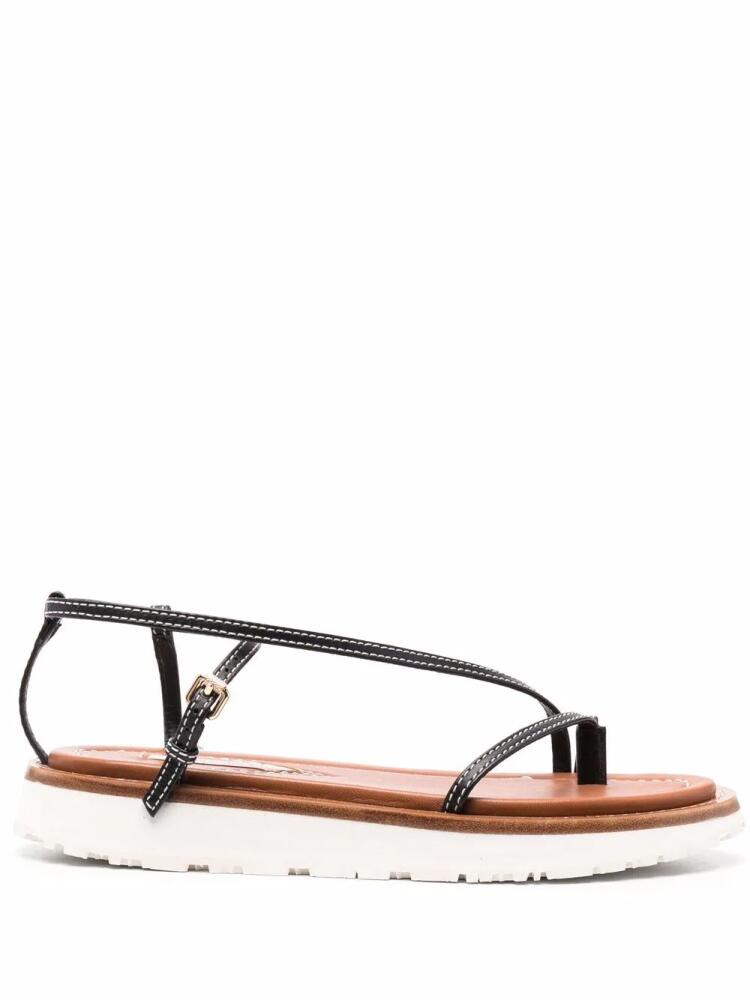 ZIMMERMANN skinny strap flat sandals - Black Cover