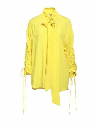 N°21 Woman Shirt Yellow Acetate, Silk Cover