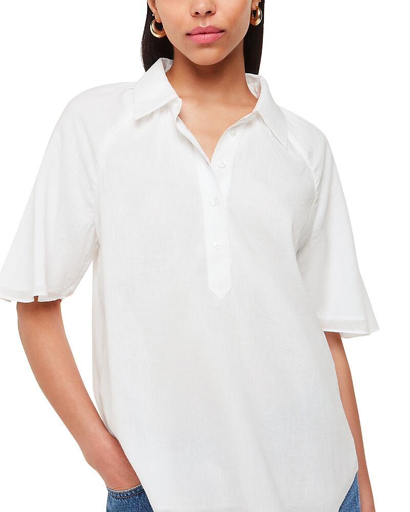 Whistles Mia Short Sleeve Shirt Cover