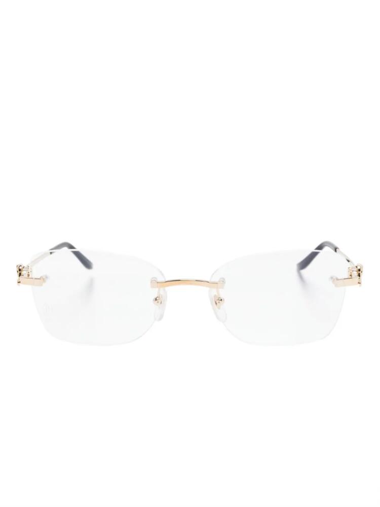 Cartier Eyewear Panthère de Cartier glasses - Gold Cover