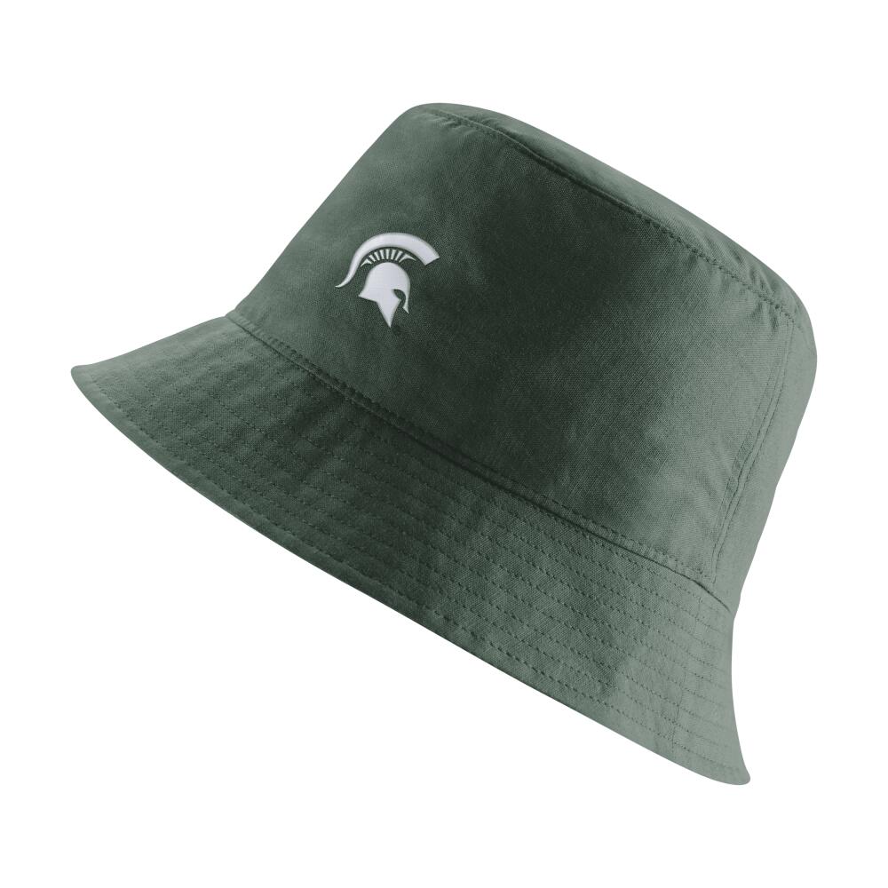 Michigan State Nike Unisex College Bucket Hat in Green Cover