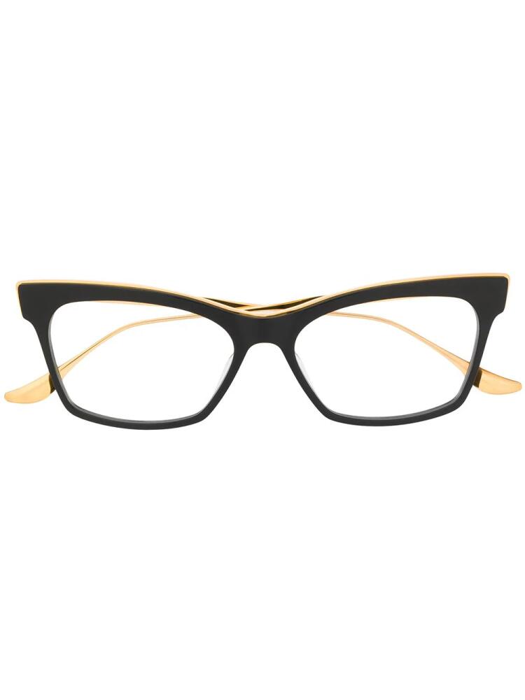 Dita Eyewear cat-eye glass frames - Black Cover