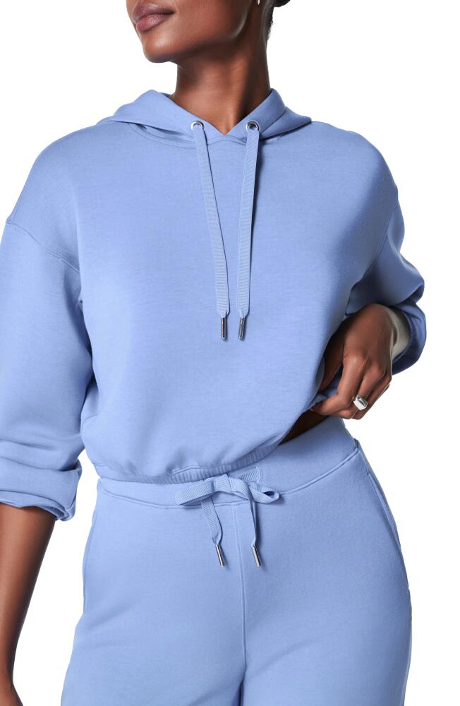 SPANX® AirEssentials Crop Hoodie in Cornflower Blue Cover