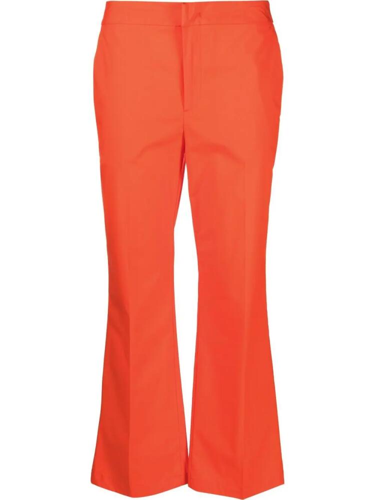 TWINSET cropped poplin trousers - Red Cover