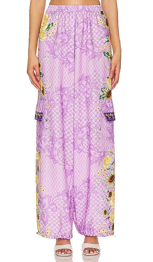 Agua Bendita x REVOLVE Maca Cargo Pant in Purple Cover