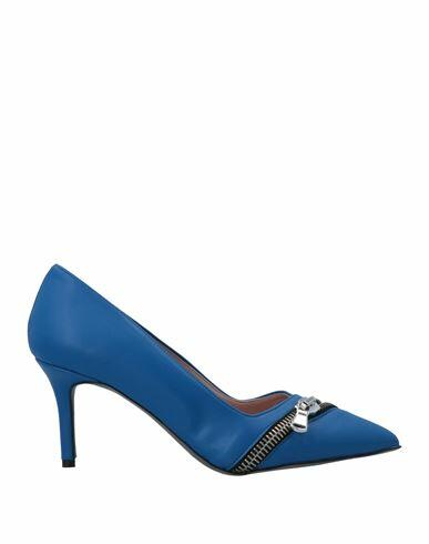 Islo Isabella Lorusso Woman Pumps Light blue Textile fibers Cover