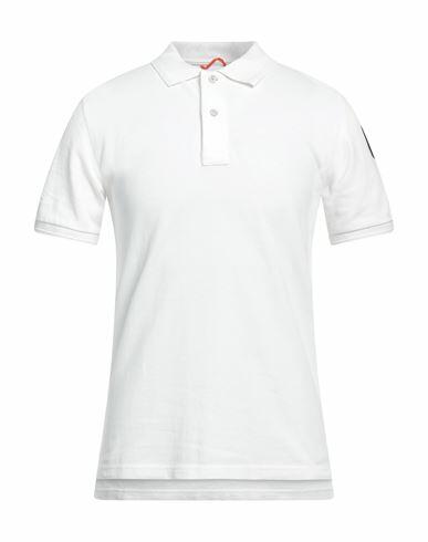 Parajumpers Man Polo shirt Off white Cotton Cover