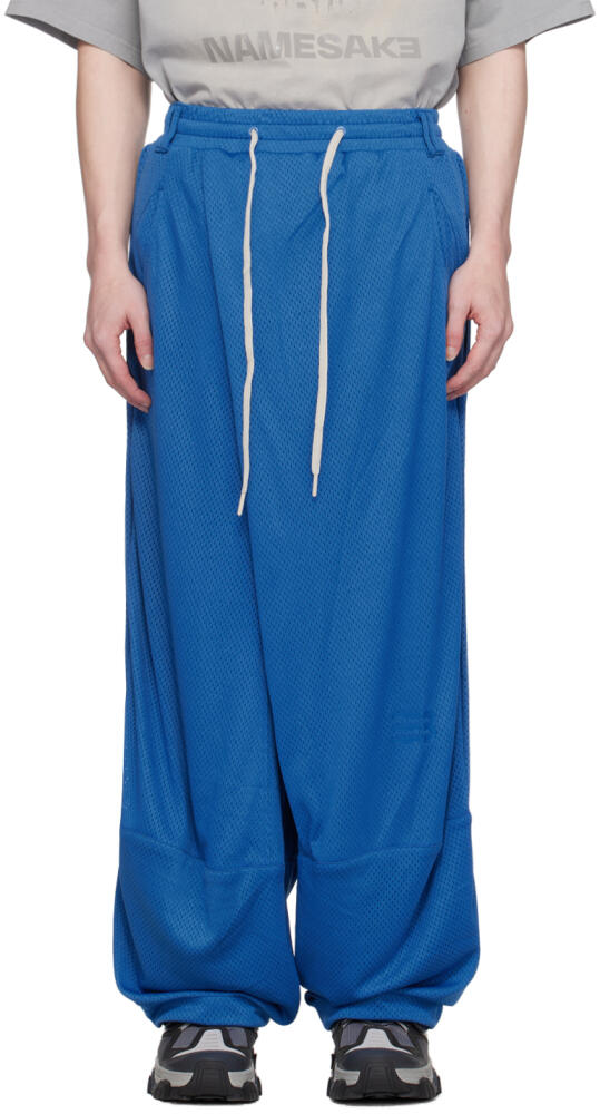 NAMESAKE Blue Lamar Trousers Cover