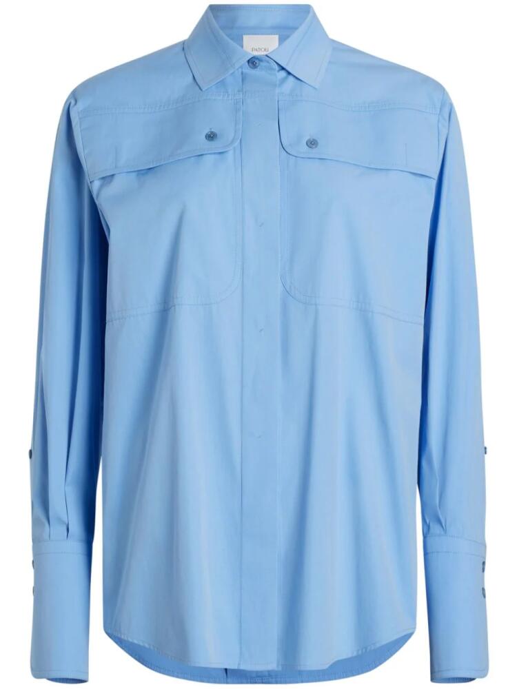 Patou Safari shirt - Blue Cover