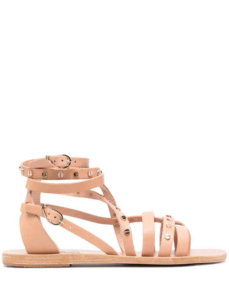 Ancient Greek Sandals Satira Nails flat sandals - Neutrals Cover