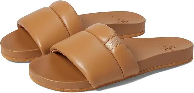 Roxy Slipin Slide (Beige) Women's Sandals Cover