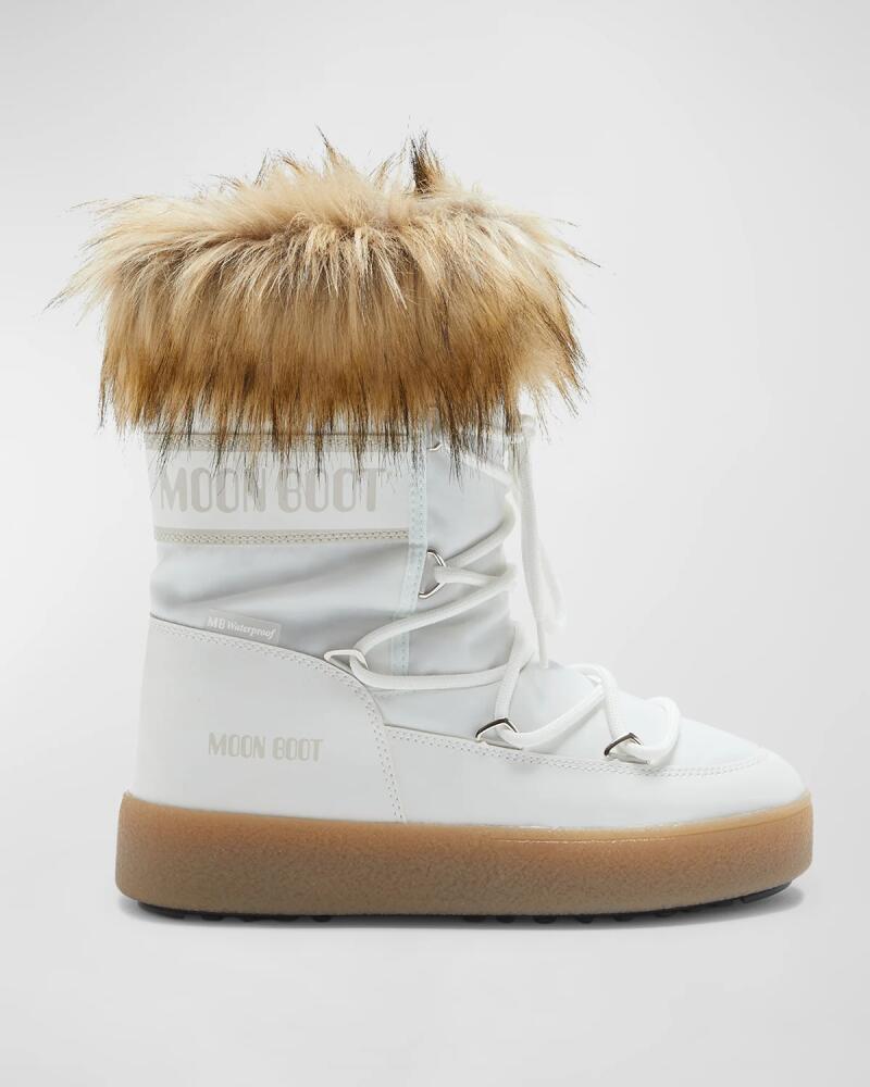 Moon Boot Track Monaco Faux Fur Short Snow Boots Cover