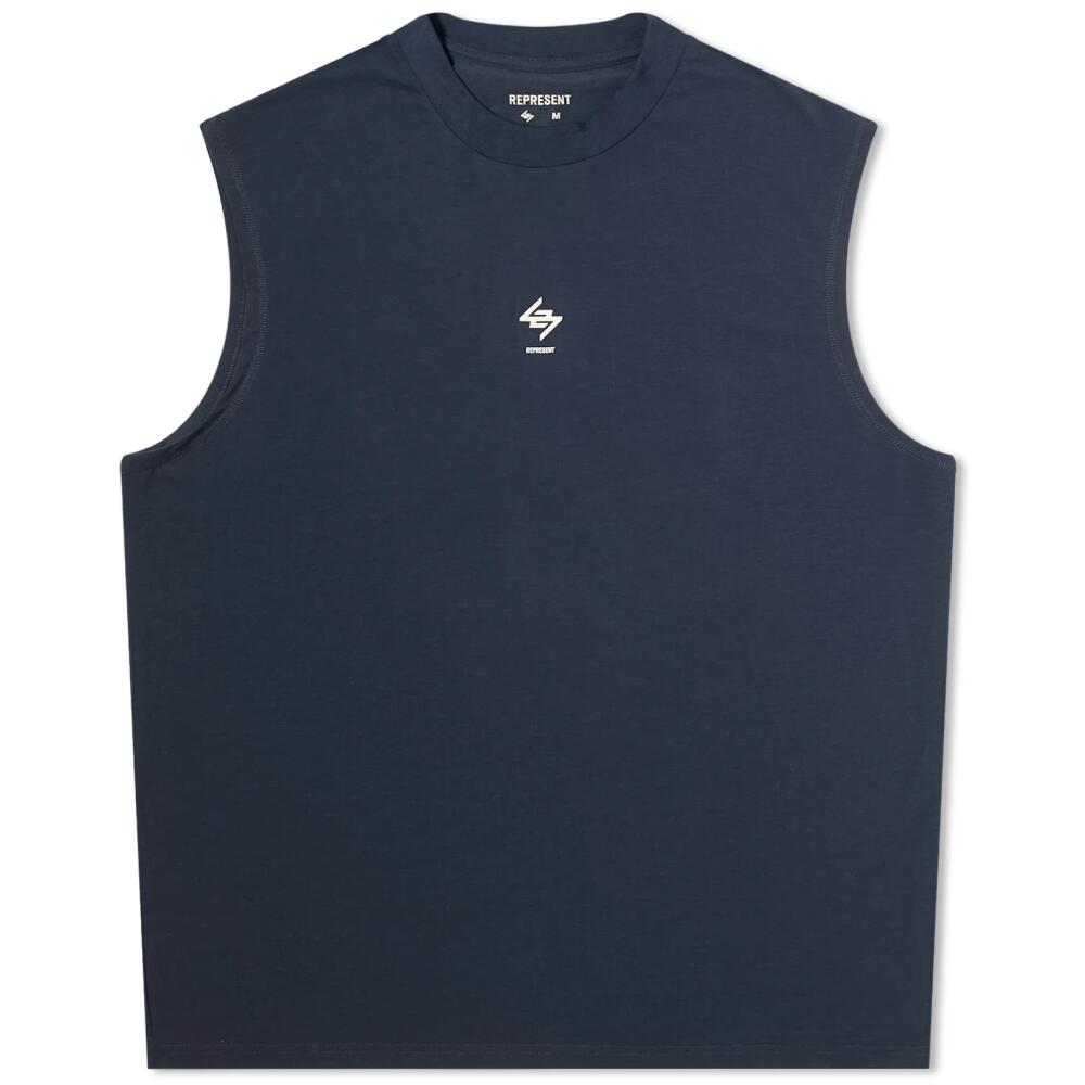 Represent Men's 247 Oversized Tank in Navy Cover