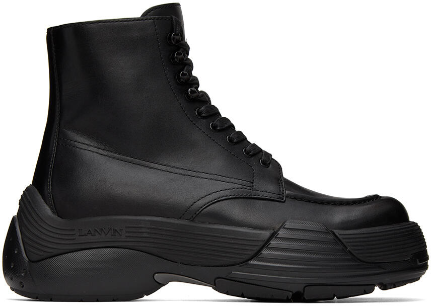 Lanvin Black Flash-X Ankle Boots Cover