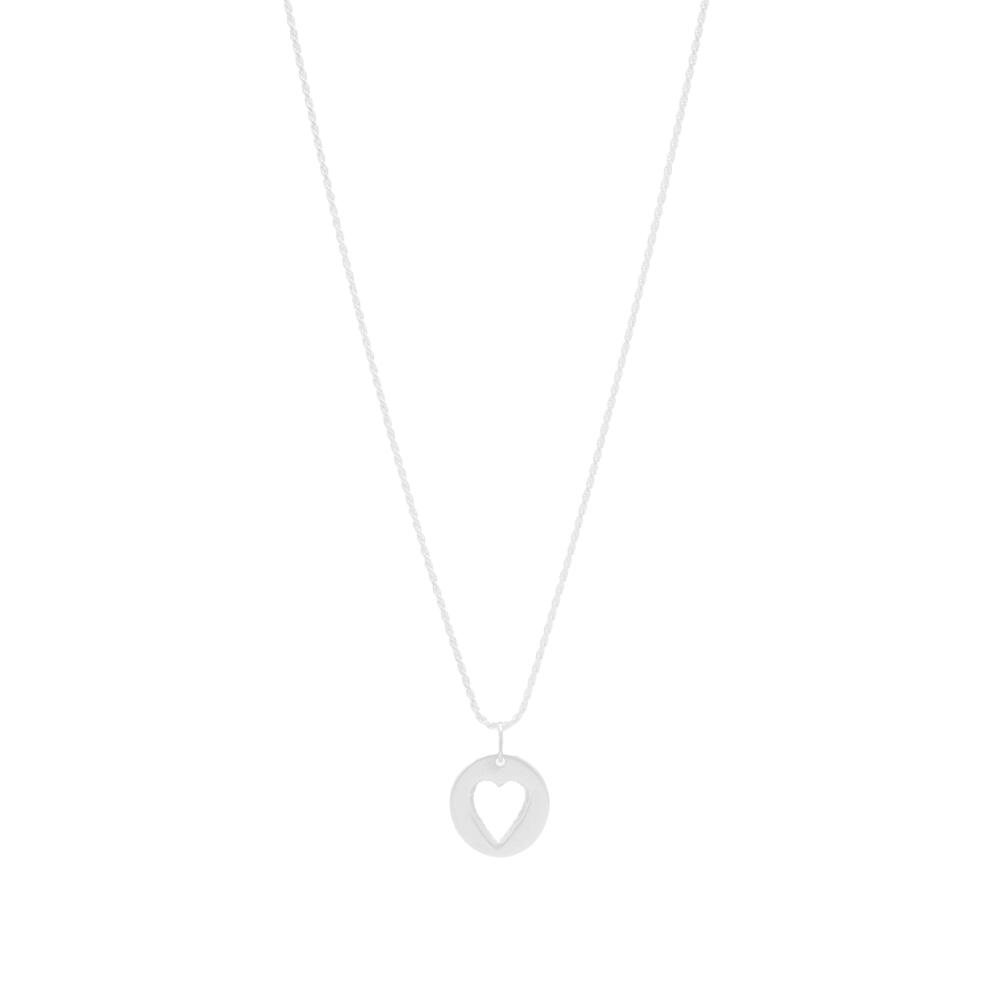 Bleue Burnham Women's A Good Heart Pendant Necklace in Silver Cover