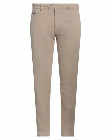 Cruna Man Pants Khaki Cotton, Elastane Cover