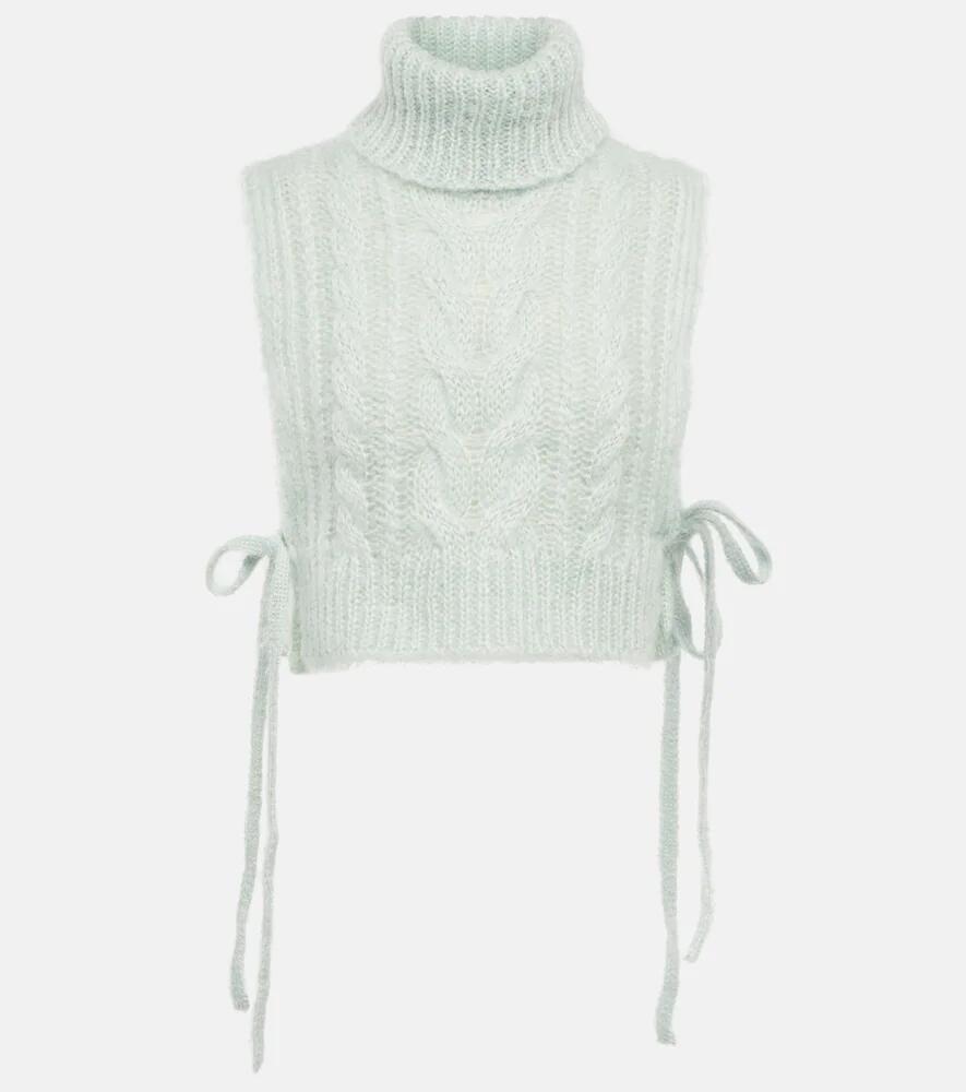 Cecilie Bahnsen Ivanka mohair and wool sweater vest Cover