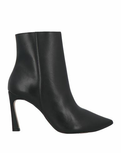 Miss Unique Woman Ankle boots Black Leather Cover