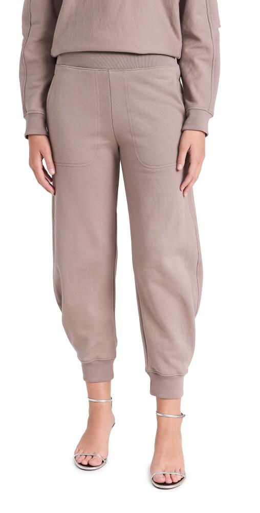 Tibi Sweatshirt Program Calder Longer Sweatpants Cement Cover