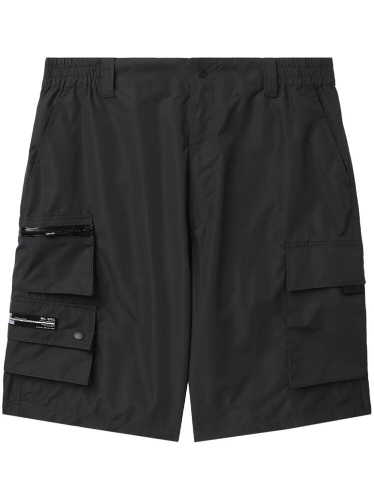 izzue elasticated cargo shorts - Black Cover