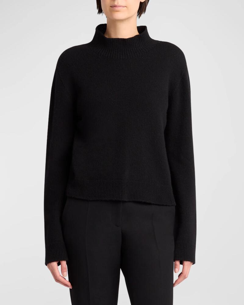 THE ROW Hensi Cashmere Turtleneck Top Cover