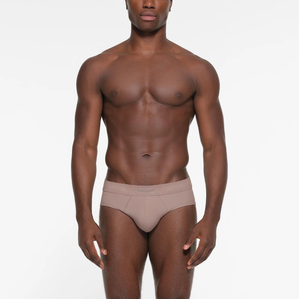 SKIMS Mens Brief | Light Neutral | 4XL | SKIMS Cotton Cover