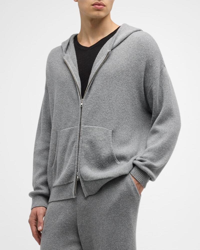 ATM Anthony Thomas Melillo Men's Relaxed Wool-Blend Zip Hoodie Cover