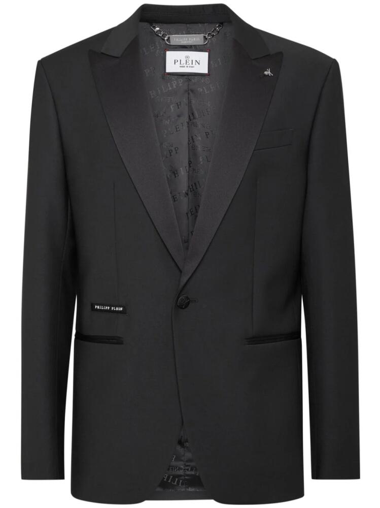 Philipp Plein skull-print blazer - Black Cover