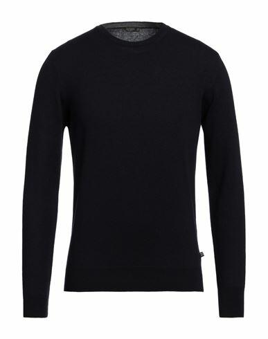 Ferrante Man Sweater Midnight blue Merino Wool Cover